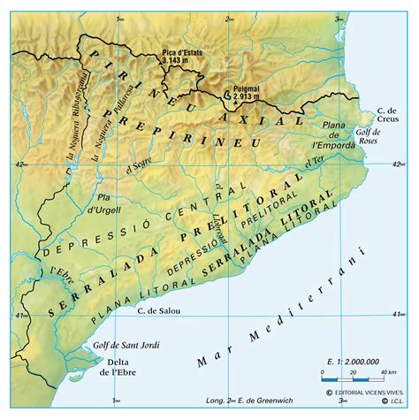 CIÈNCIES SOCIALS, GEOGRAFIA 3r: Catalunya física