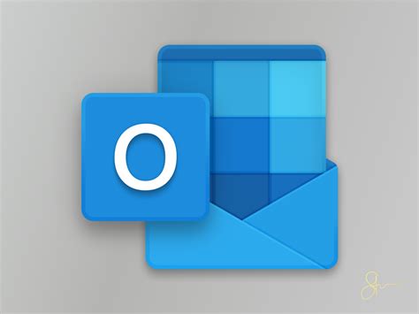 New Outlook icon, detailed — New Office Icons Remake by Steven Mancera ...