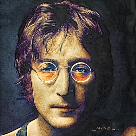 John Lennon Painting by Sippapas Thienmee - Fine Art America