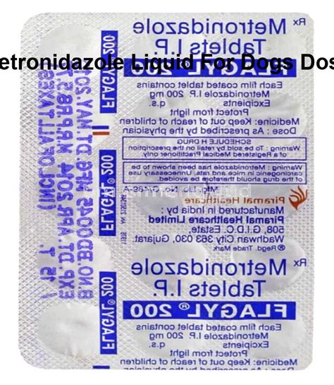 Metronidazole liquid for dogs dosage, metronidazole liquid for dogs ...