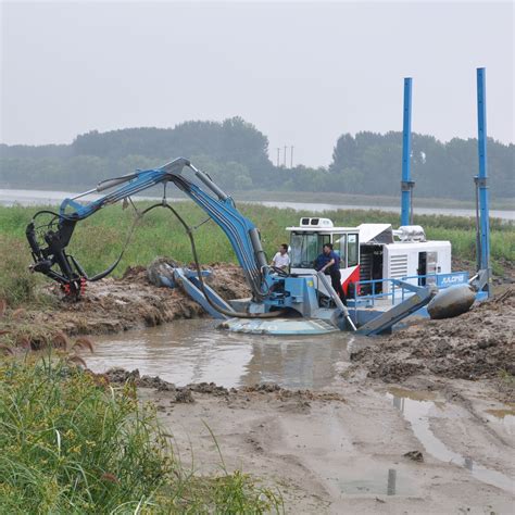 Hydraulic dredger - RL-AD377 - Relong - amphibious