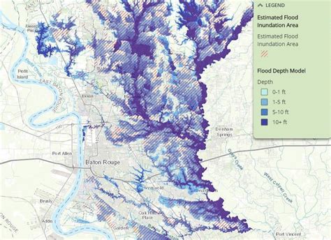 Interactive: See just how high floodwaters rose across East Baton Rouge ...