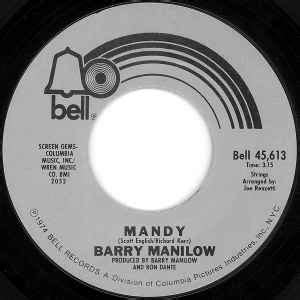 Barry Manilow – Mandy (1974, Pitman Pressing, Vinyl) - Discogs