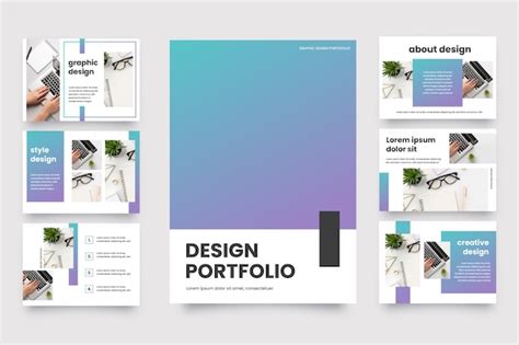 Graphic Design Portfolio Cover Page Examples