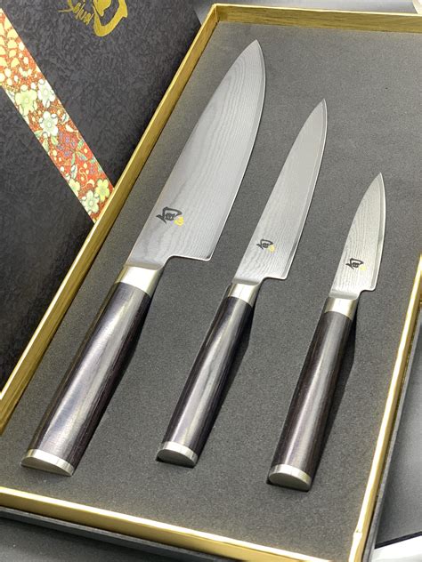 Shun Classic 3 Piece Chefs Knife Set - Australian Knife Sales