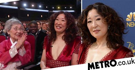 Sandra Oh’s parents steal the show at the Emmy Awards 2018 | Metro News