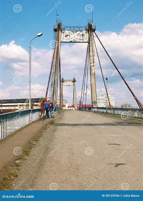 Abandoned Old Bridge Big Engineering Construction Editorial Photo ...