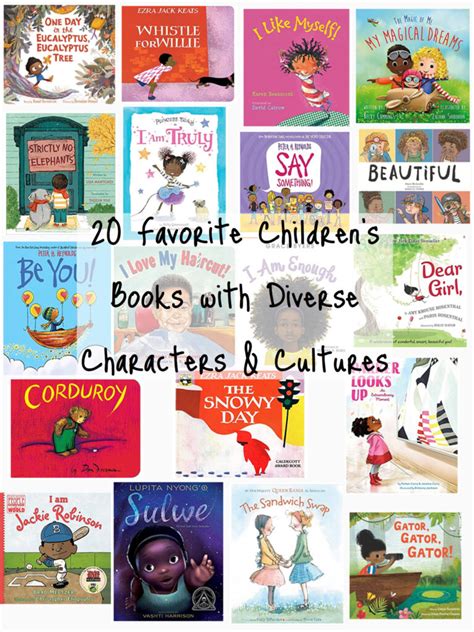 20 Favorite Children's Books with Diverse Characters - Blossom & Become