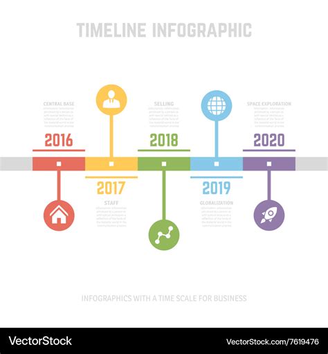 Infographic Timeline Vector