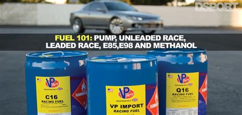 Fuel 101: Race Gas, Octane, and Alternative Fuels Explained