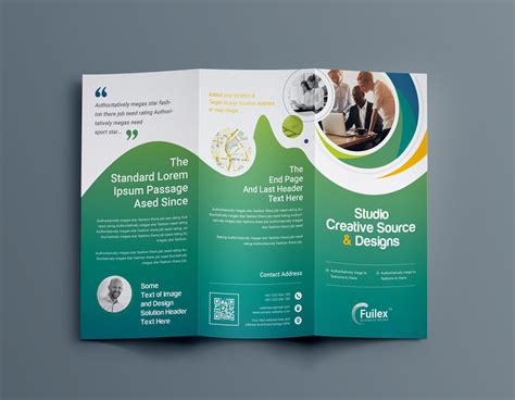 Hypnosis Professional Tri-Fold Brochure Template | Trifold brochure ...