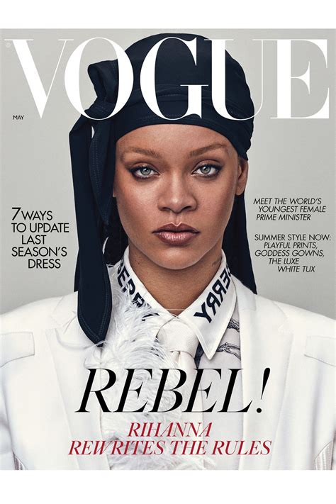 Rihanna's British Vogue Cover: Her New Music, Plans To Start A Family ...