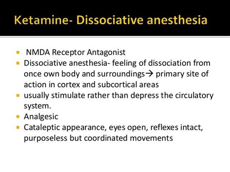 CLASS GENERAL ANAESTHESIA