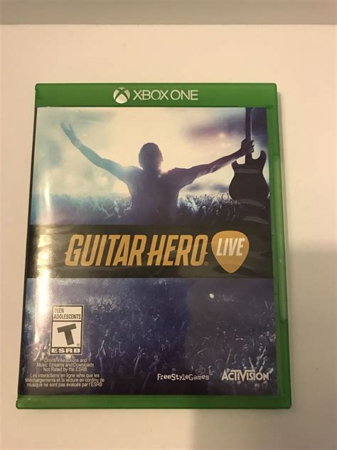 Guitar Hero Live (Xbox One, 2015) for sale online | eBay | Guitar hero ...