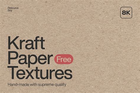 50 Free Kraft Paper Textures [4K / 8K Res] | Resource Boy