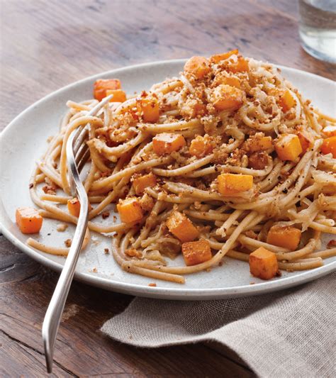 Whole-Wheat Spaghetti with Roasted Squash | Williams-Sonoma Taste