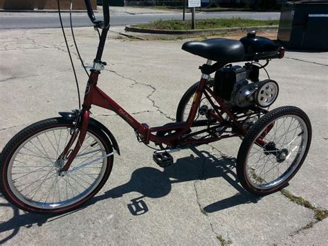 Motorised bike, Trike, Gas