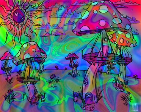 Psychedelic Weed Wallpapers - Top Free Psychedelic Weed Backgrounds ...