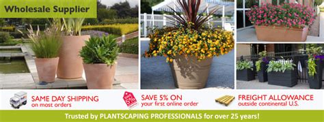 Outdoor Planters - NewPro Containers