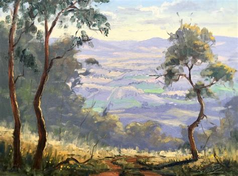 Australian Landscape Paintings Painting by Jeremy Western