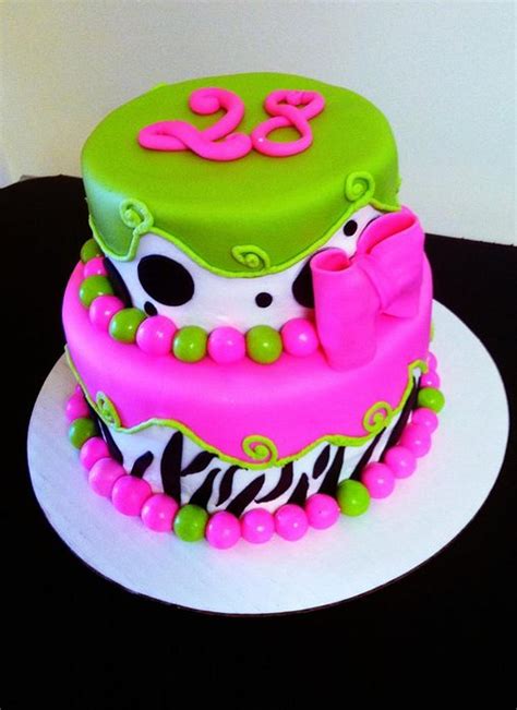 28th Birthday Cake - Cake by Marie - CakesDecor