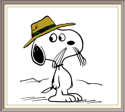 Official Portrait of Snoopy's Brother Spike