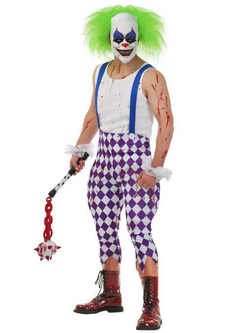 Men's Nightmare Clown Costume