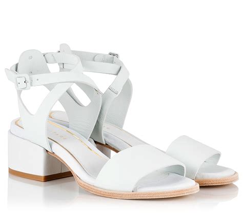 White Leather Sandals | CraftySandals.com