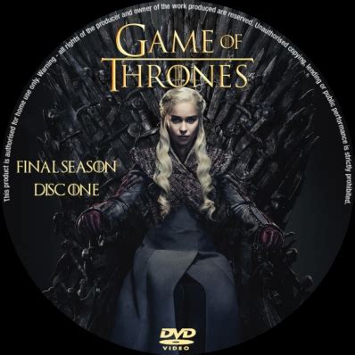 CoverCity - DVD Covers & Labels - Game of Thrones - Season 8; disc 1