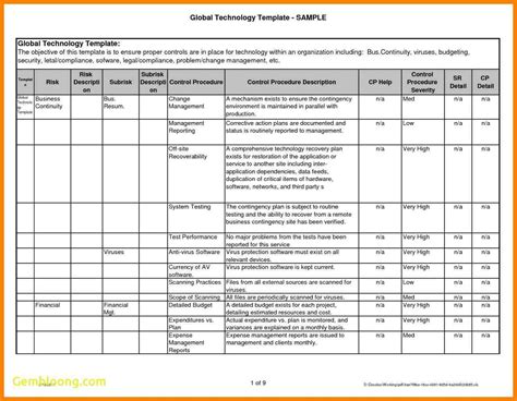 Change Management Excel Template ~ Excel Templates