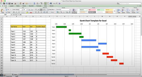 Use this Free Gantt Chart Excel Template