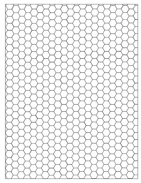 Half-inch Hex Graph Paper - Etsy