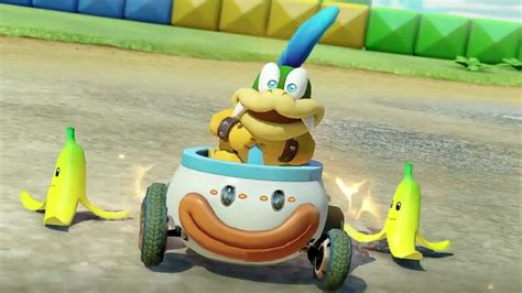 Mario Kart 8 Deluxe - Mirror Banana Cup (Larry Koopa Gameplay) - YouTube