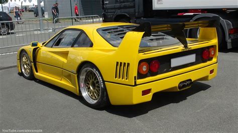 Yellow F40 | Yellow Ferrari F40, with an LM kit and... I hav… | Flickr