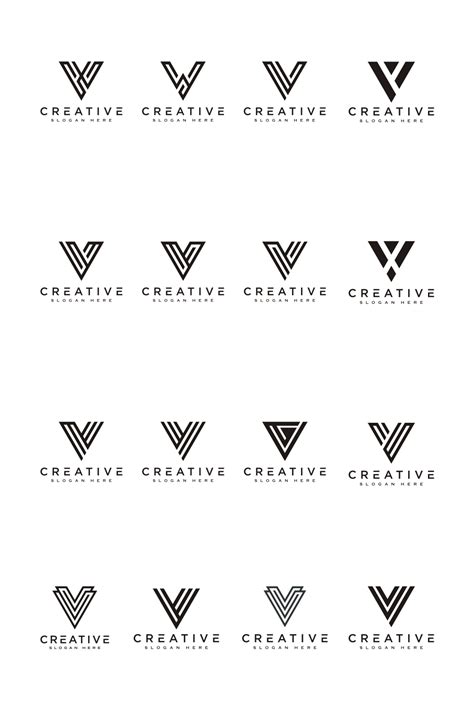 Letter V Fonts