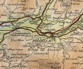 Dolgellau Map