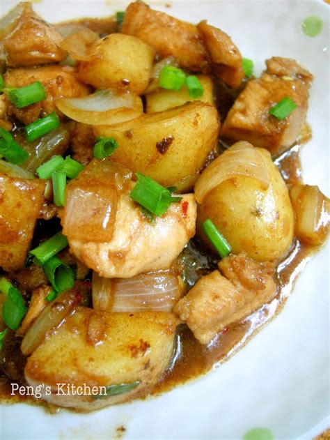 Peng's Kitchen: Bovril Chicken with Potatoes