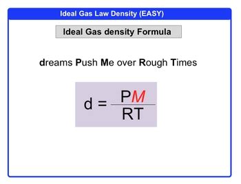 The Ideal Gas Law: Density Video Tutorial & Practice | Channels for ...