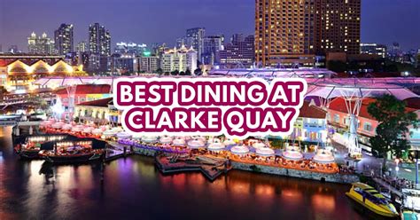 10 best restaurants & bars in Clarke Quay for an exciting night out