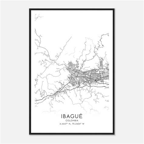 Ibague - Custom Maps & Posters