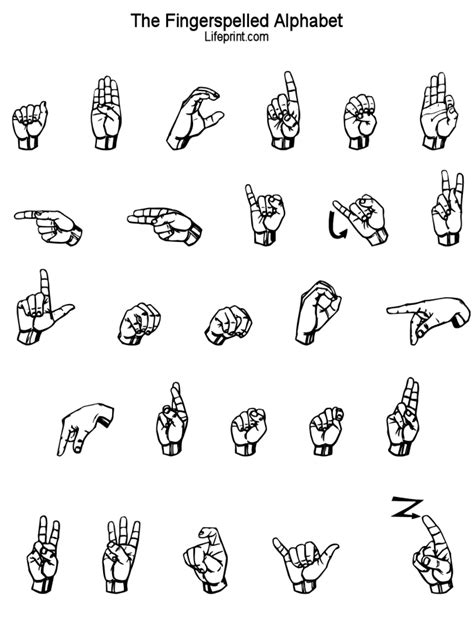 ASL sign language