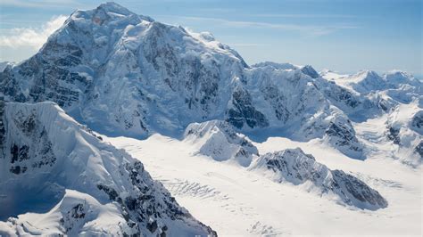 Download Alaska Peak Snow Winter Nature Mountain 4k Ultra HD Wallpaper ...