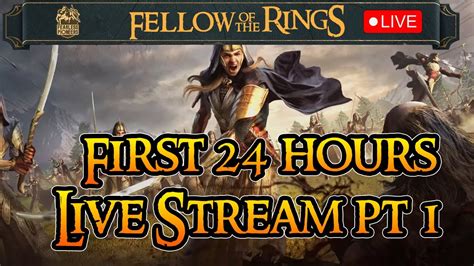 LOTR Rise to War 🔴 Live Stream - First 24 Hours Live Stream Pt 1 - YouTube