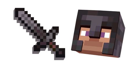 Minecraft Iron Sword Steve Cursor Sweezy Custom Cursors, 46% OFF