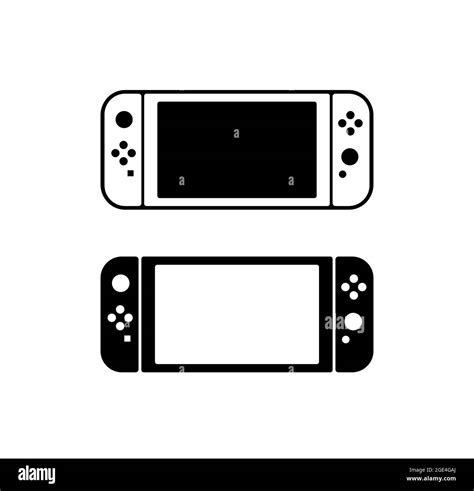 Nintendo Switch. Game controller design template icon Stock Vector ...