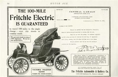 Colfax Avenue: Fritchle Electric Car Company