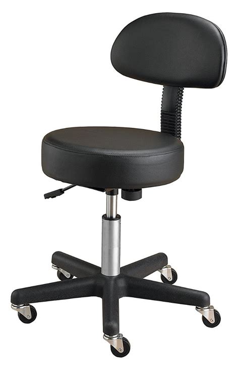 Adjustable Stool with Backrest by Performance Health