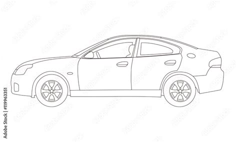 Cool Car Drawings Side View