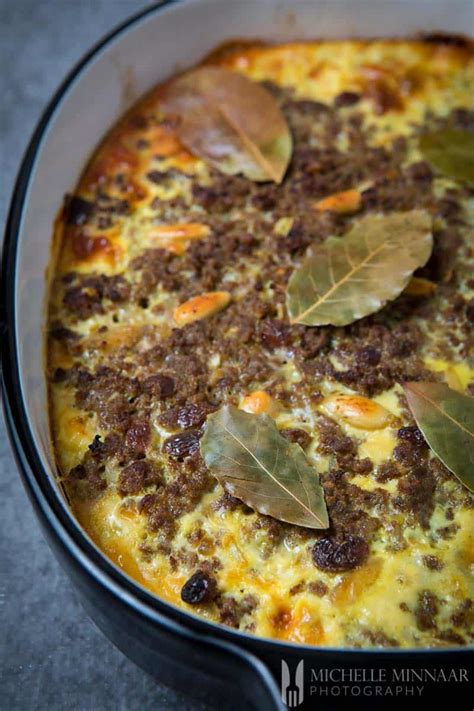 Bobotie - Classic South African Recipe Made With Beef Mince, Spices & Nuts