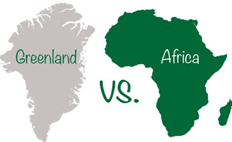 Greenland vs. Africa. The true size of the world. – Morten Jonassen ...